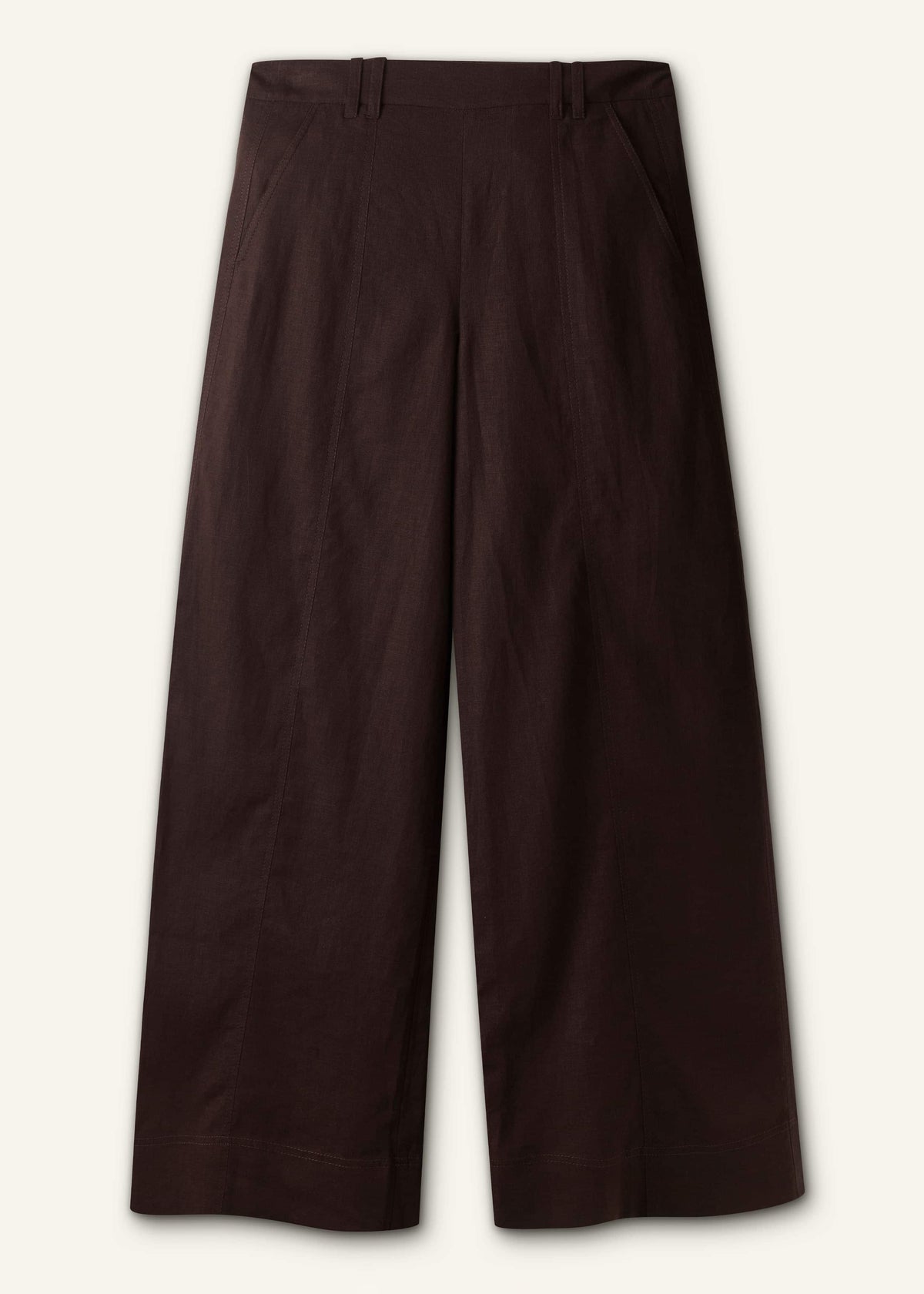 Brown Wide-Leg Pant | ME+EM Clothing