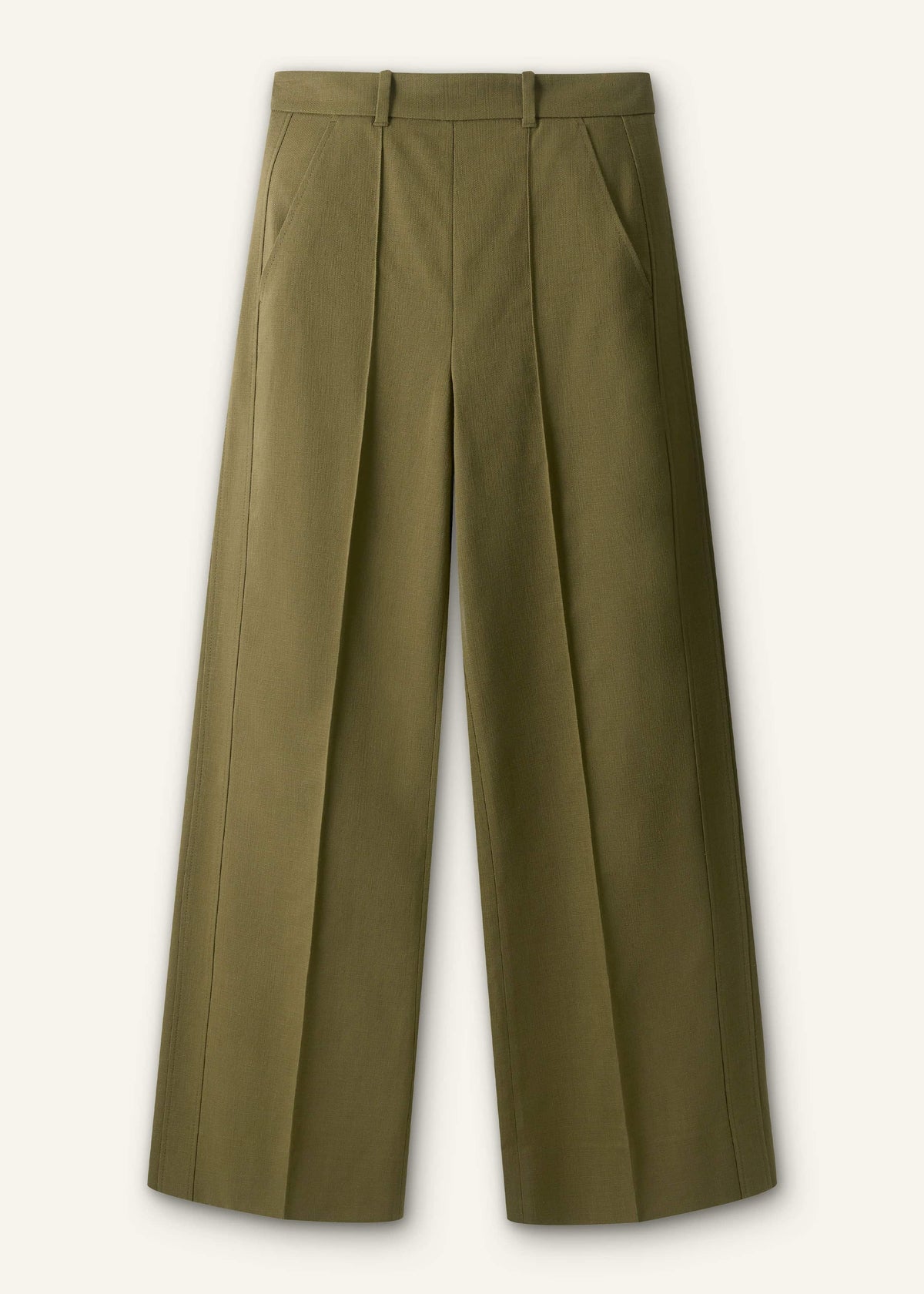 Olive Green Forever Wide-Leg Pant | ME+EM Clothing