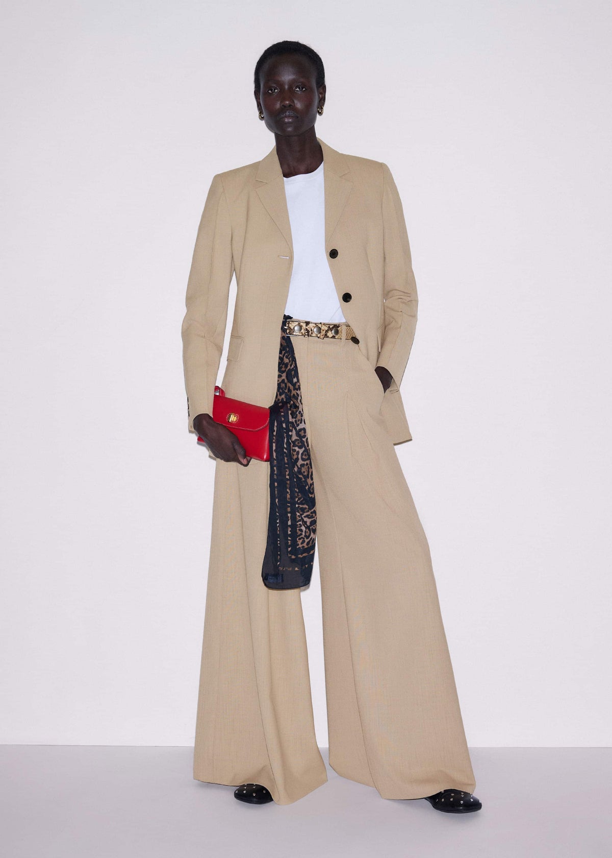 Sand Very Wide-Leg Pant | ME+EM Clothing