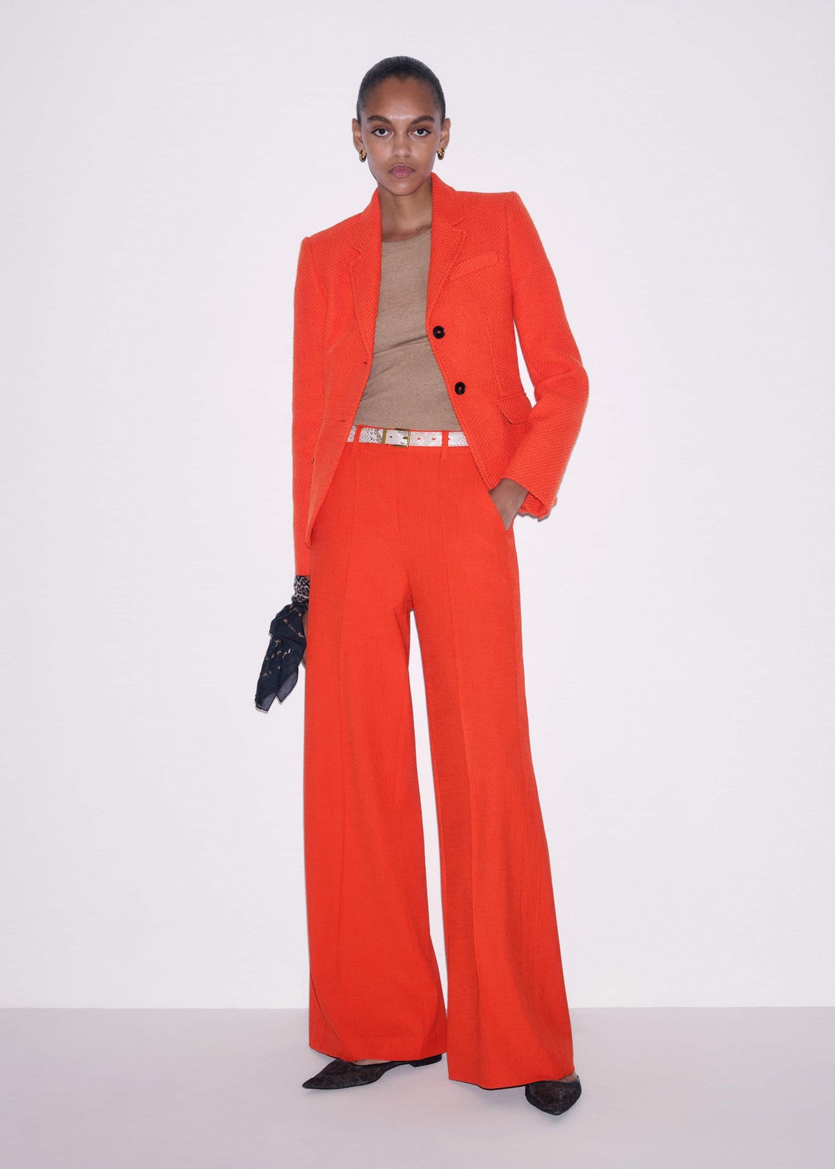 Orange Forever Wide-Leg Pant | ME+EM Clothing