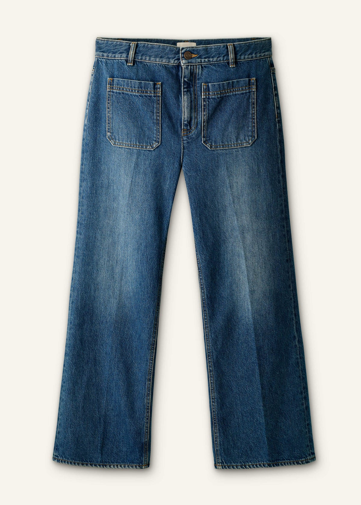 Blue Leg Elongator Crop Jean | ME+EM Clothing