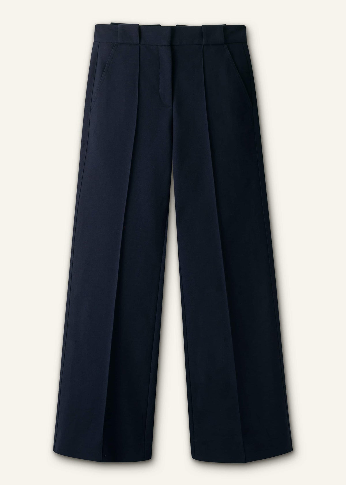 Navy Tailored Leg Elongator Pant | ME+EM Clothing