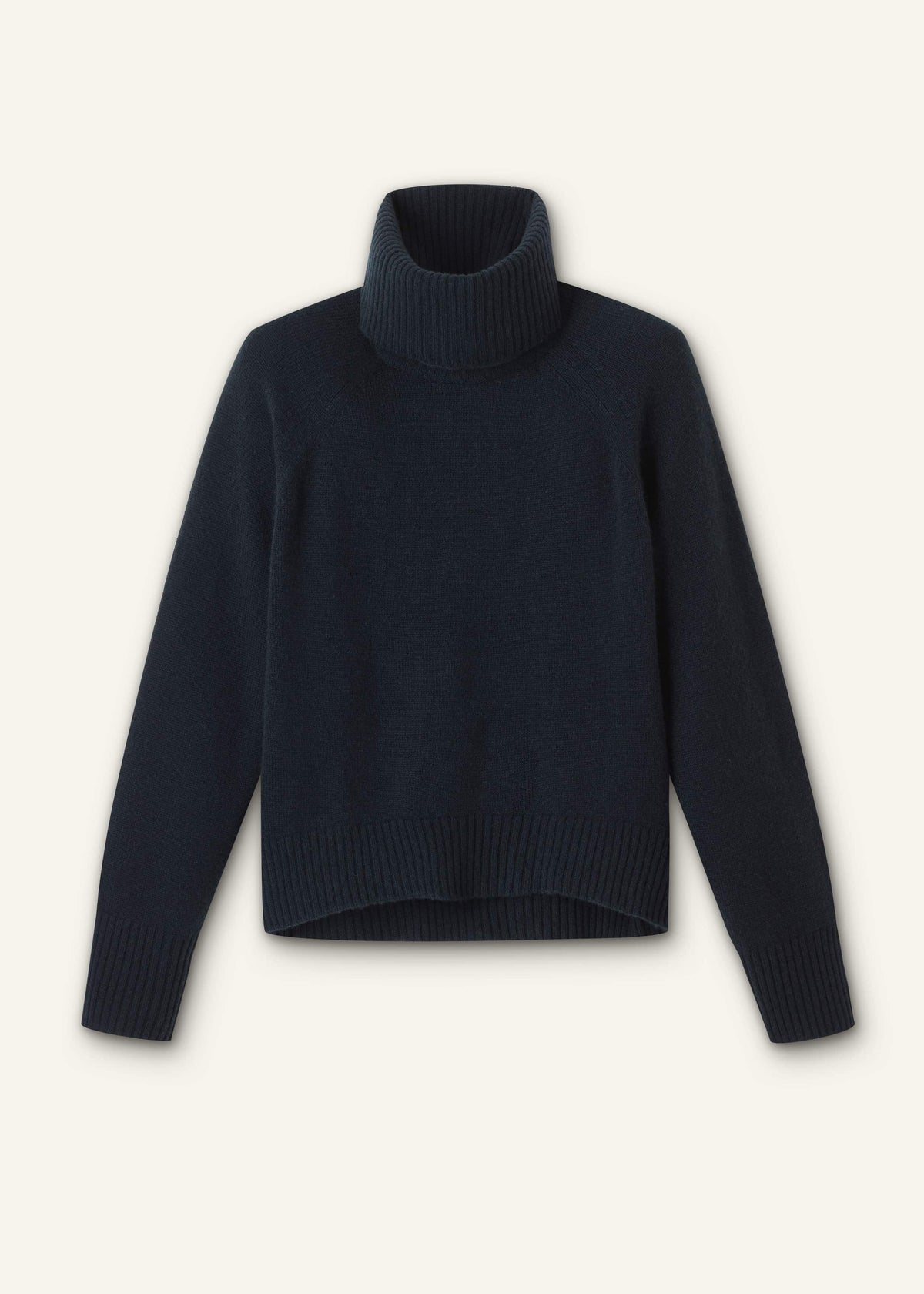 Navy Raglan Sweater + Snood | ME+EM Clothing