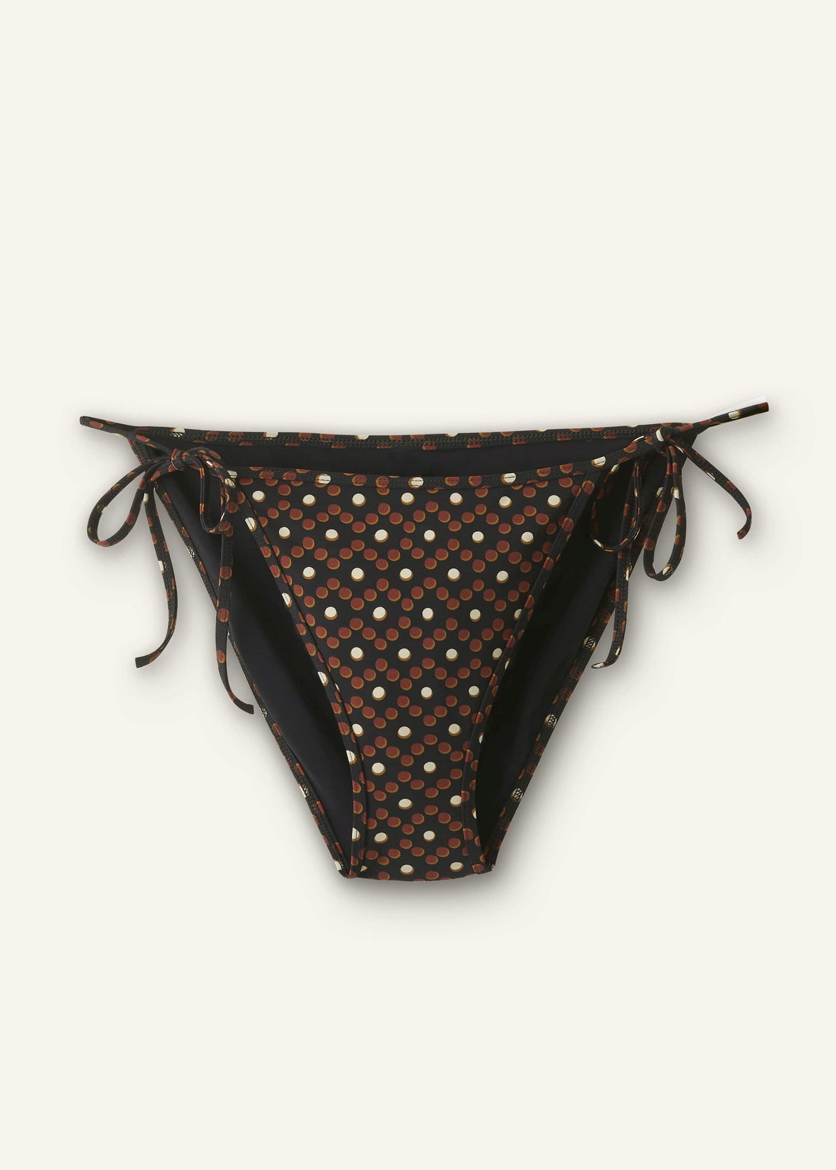Cinnamon Brown Side Tie Bikini Bottom | ME+EM Clothing