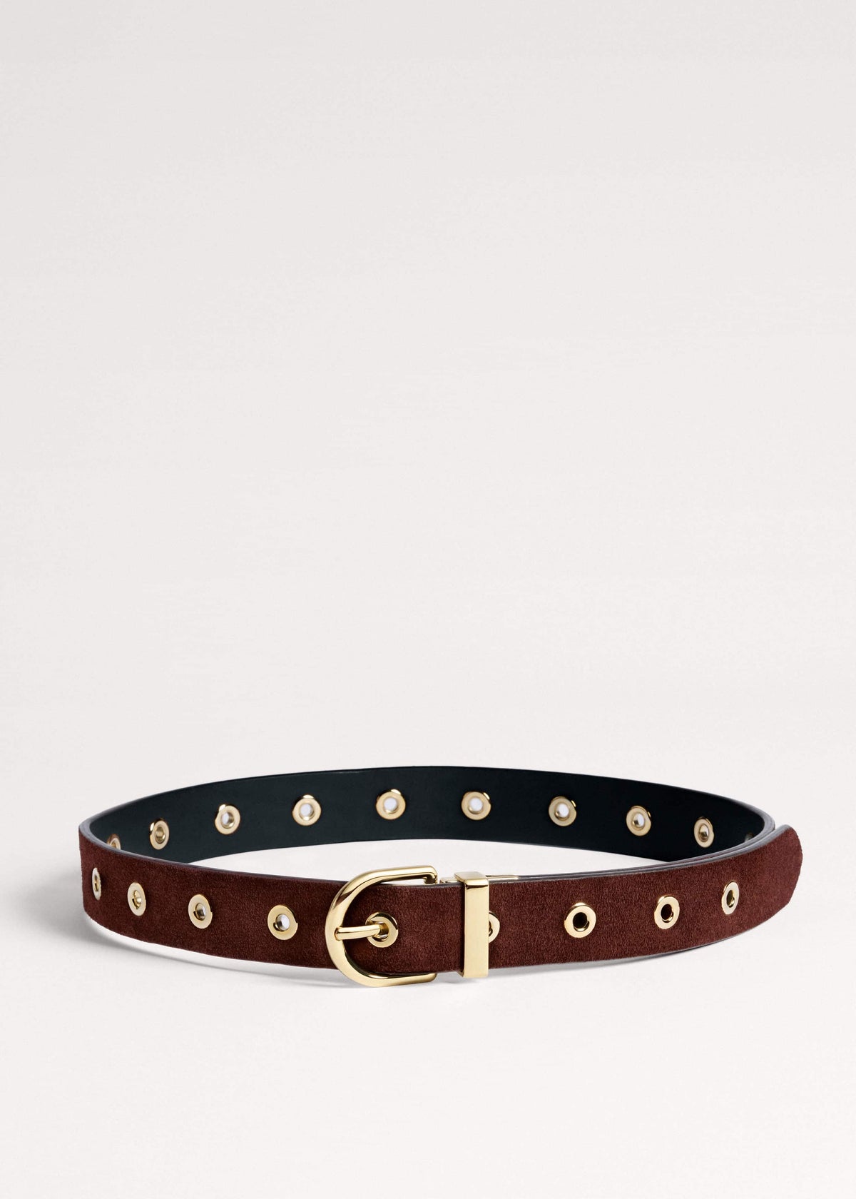 Black Reversible Eyelet Belt | ME+EM Clothing|Accessories