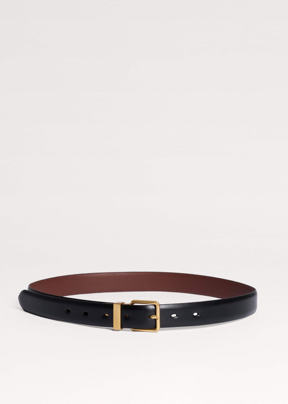 Dark Cinnamon Reversible Belt | ME+EM Clothing|Accessories