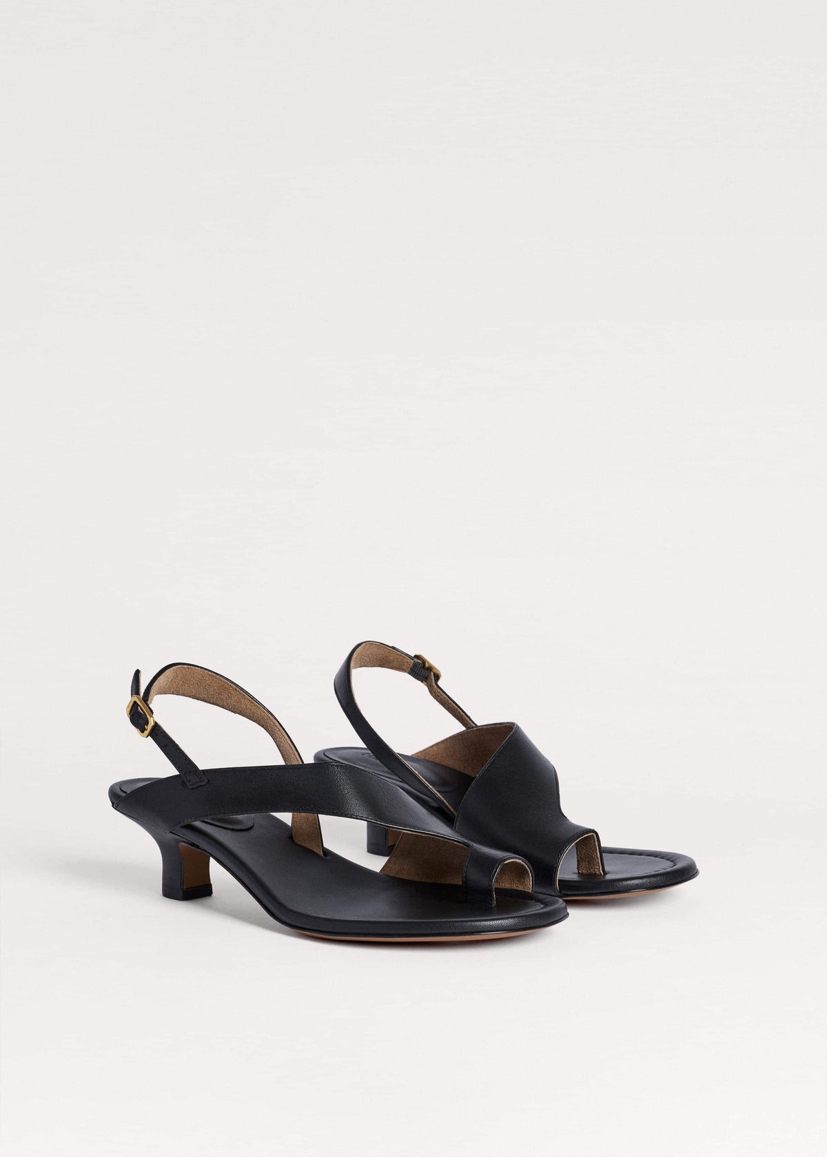 Black Asymmetric Heel | ME+EM Clothing|Accessories