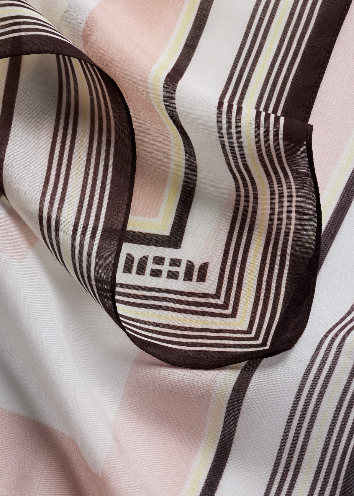 Pink Multi Stripe Border Scarf | ME+EM Accessories