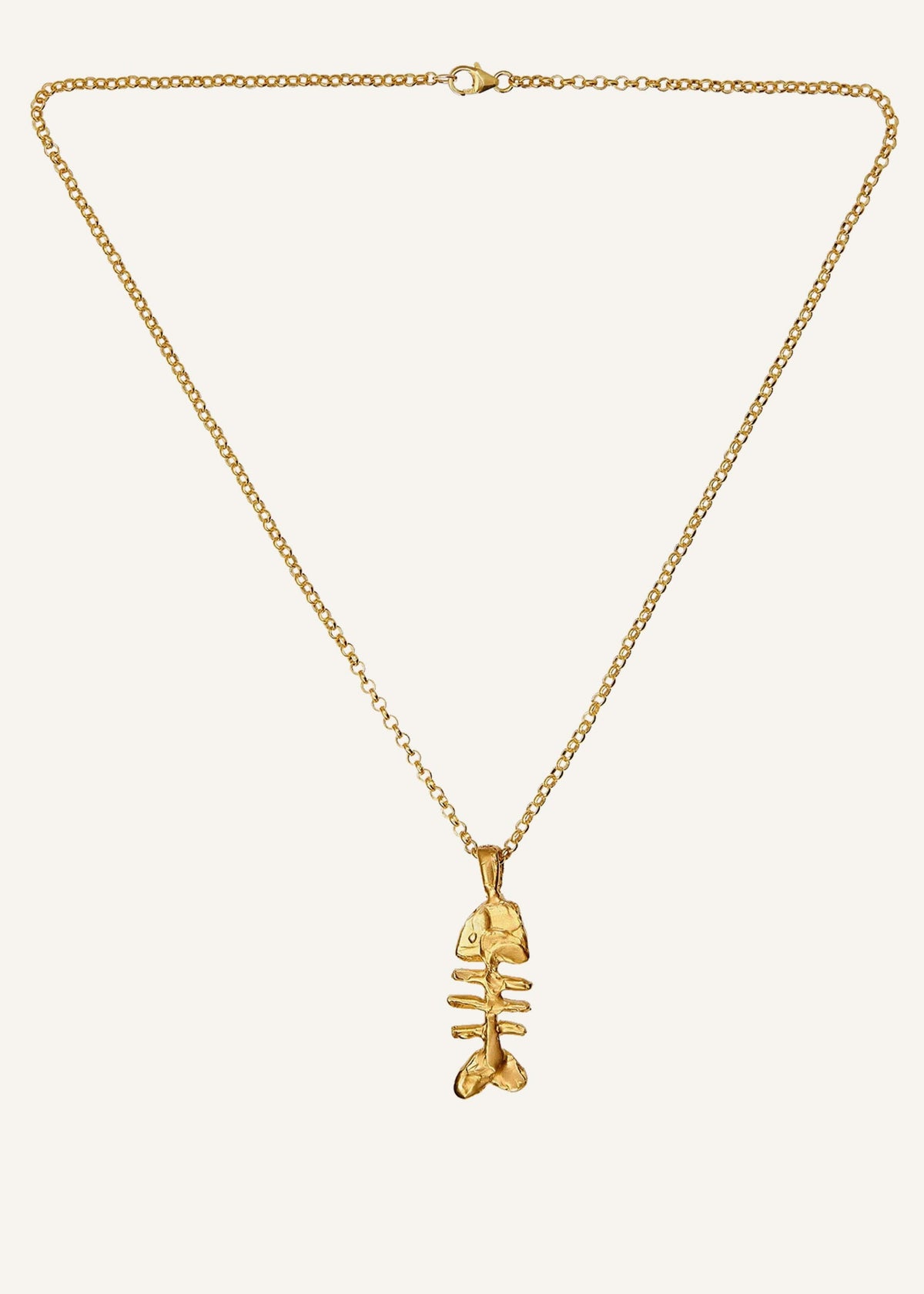 Gold Silhouette Of Summer Necklace | ME+EM Accessories