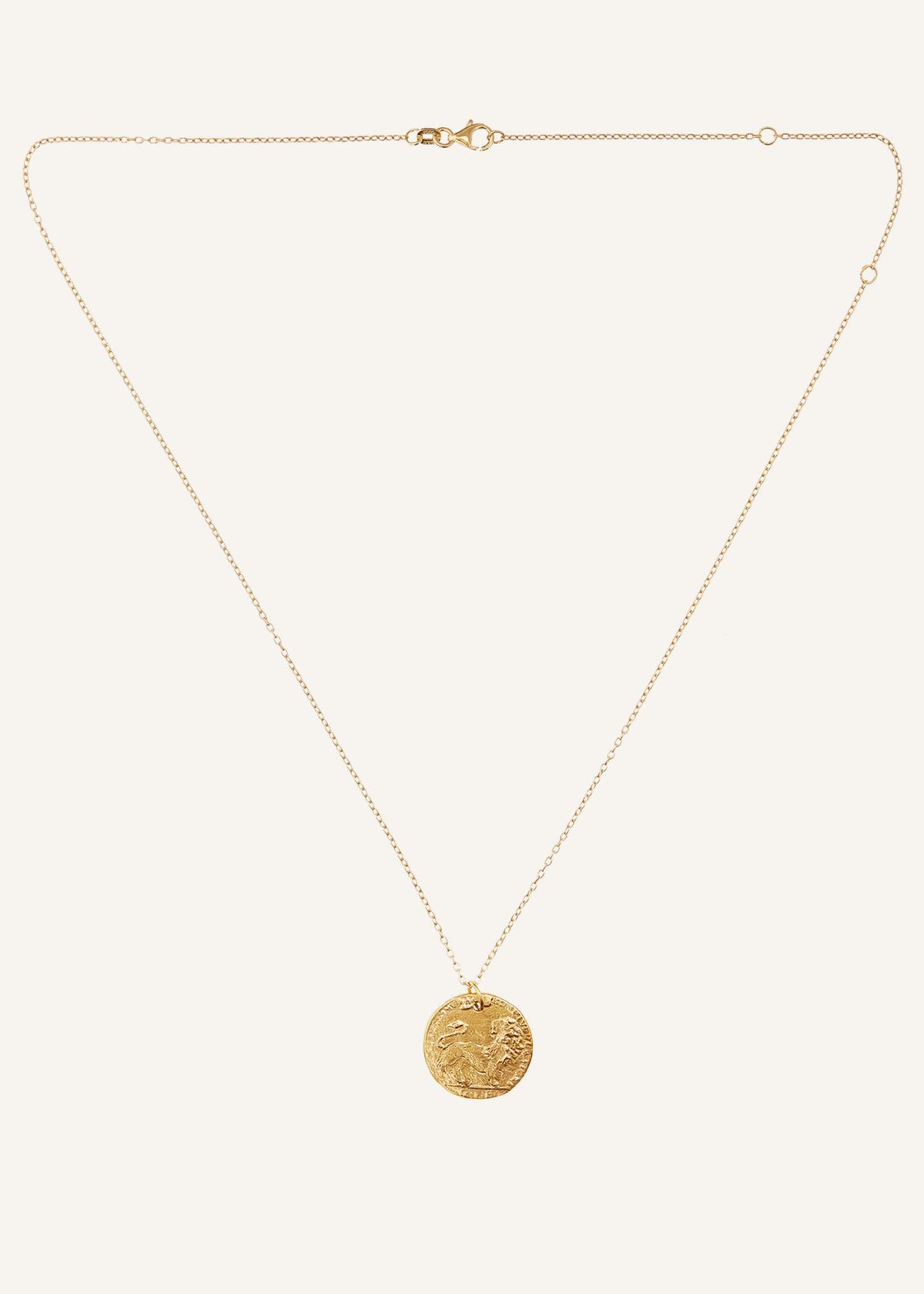 Gold Medium Leone Necklace | ME+EM Accessories