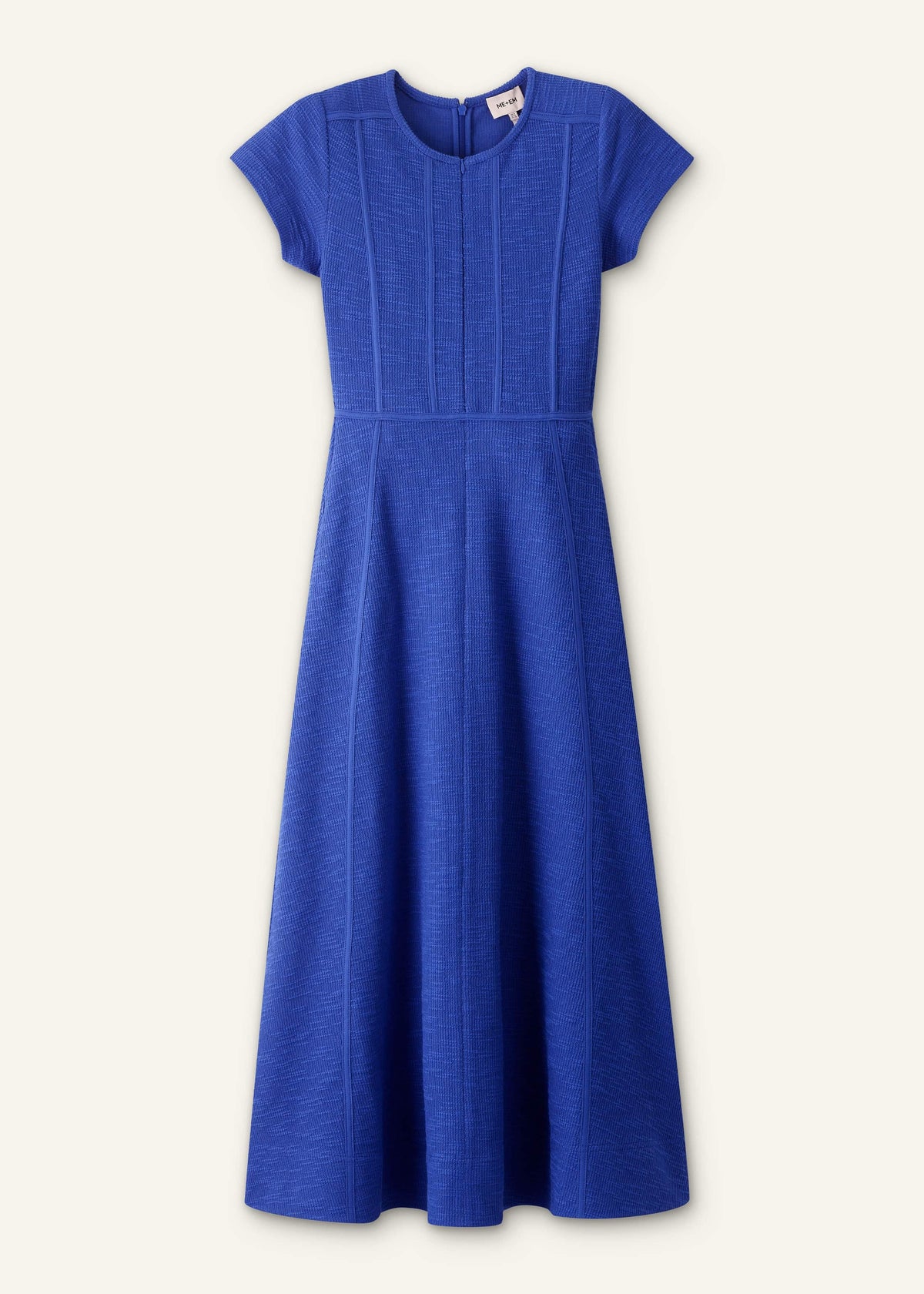 Blue Fit + Flare Maxi Dress | ME+EM Clothing