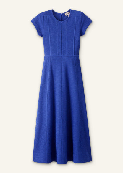 Blue Fit + Flare Maxi Dress | ME+EM Clothing
