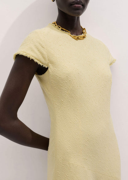 Yellow Bias Cut Maxi Dress | ME+EM Clothing