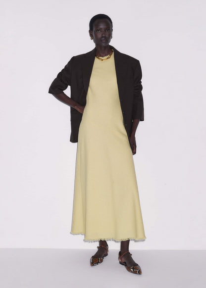 Yellow Bias Cut Maxi Dress | ME+EM Clothing
