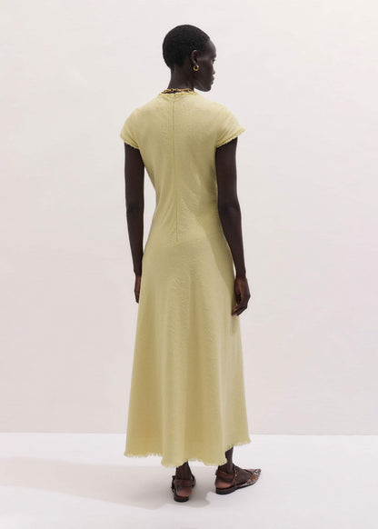 Yellow Bias Cut Maxi Dress | ME+EM Clothing