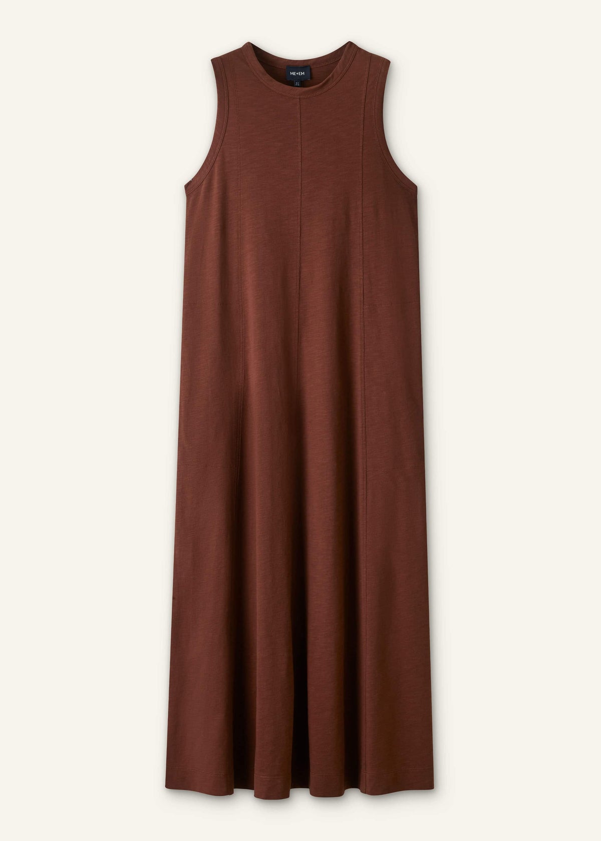 Cinnamon Brown Maxi Swing Dress | ME+EM Clothing