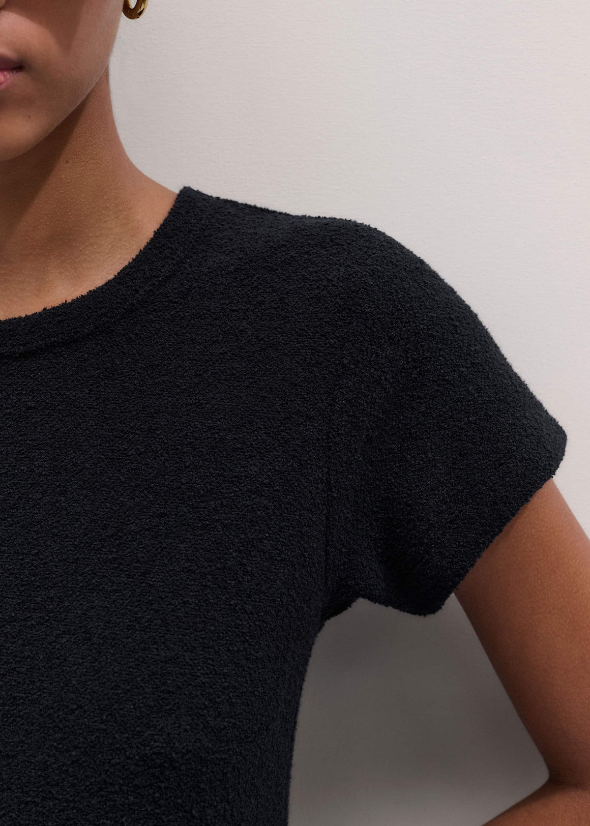 Black A-Line Maxi Tee Dress | ME+EM Clothing