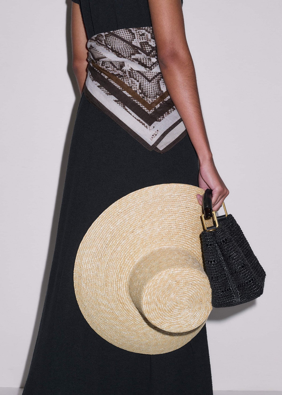 Black A-Line Maxi Tee Dress | ME+EM Clothing
