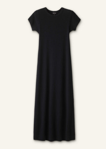 Black A-Line Maxi Tee Dress | ME+EM Clothing