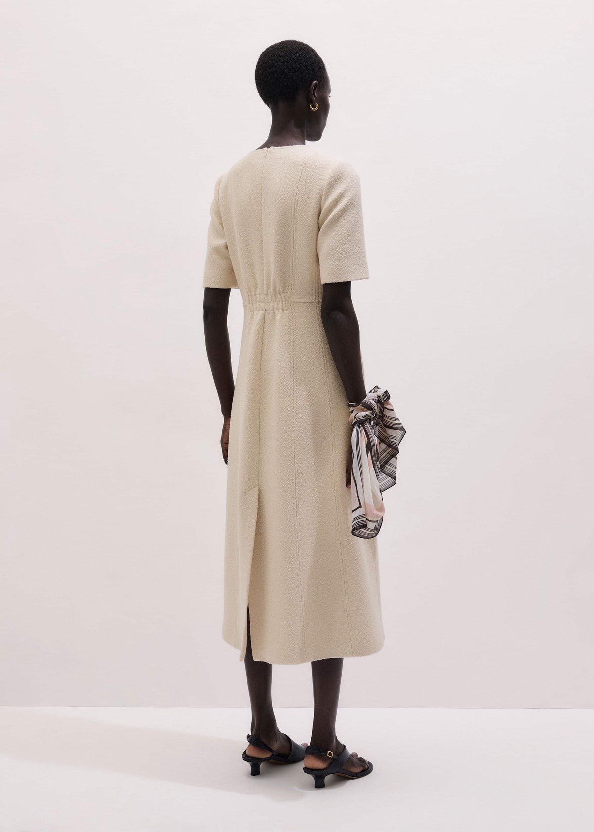 Cream Button Front Maxi Dress | ME+EM Clothing