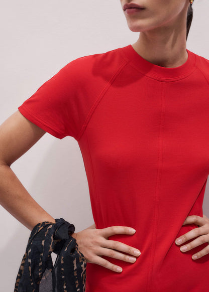 Red Raglan Sleeve Maxi Dress | ME+EM Clothing