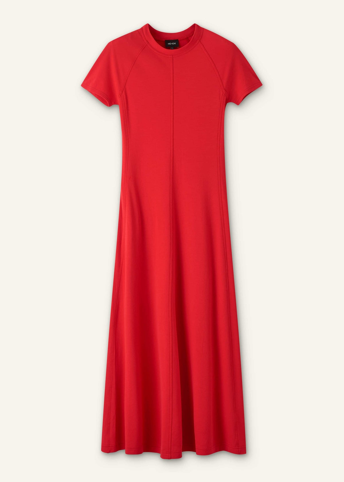 Red Raglan Sleeve Maxi Dress | ME+EM Clothing