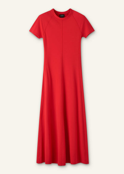 Red Raglan Sleeve Maxi Dress | ME+EM Clothing
