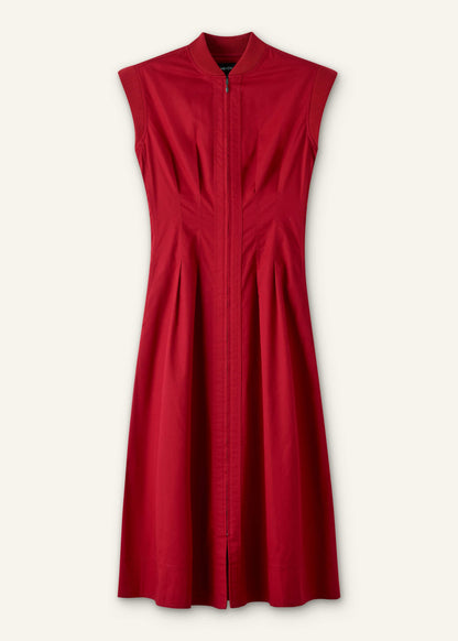 Red Sporty Smart Midi Dress | ME+EM Clothing