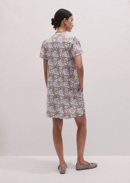 Cream Summer Swing Dress | ME+EM Clothing