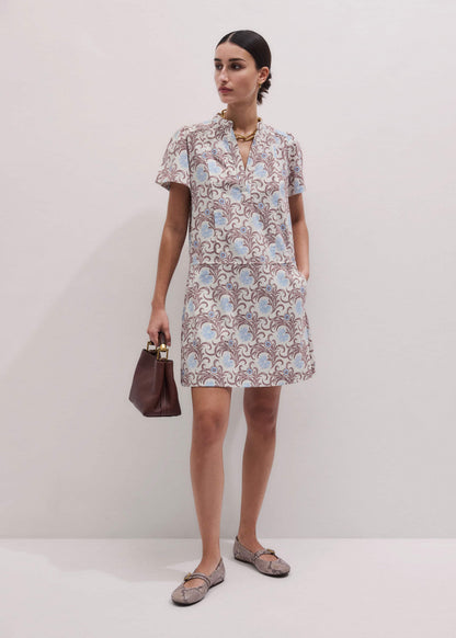 Cream Summer Swing Dress | ME+EM Clothing