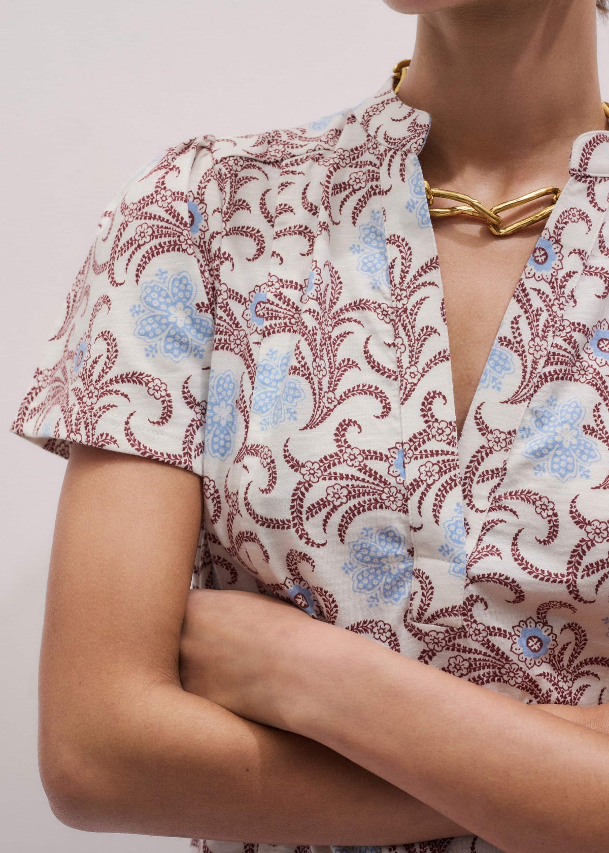 Cream Summer Swing Dress | ME+EM Clothing