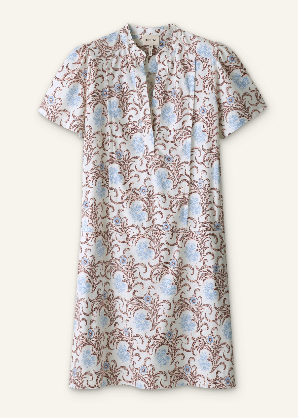 Cream Summer Swing Dress | ME+EM Clothing