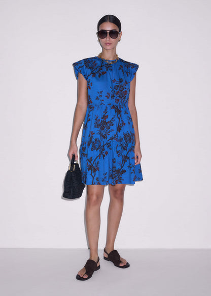 Blue Short Swing Dress | ME+EM Clothing