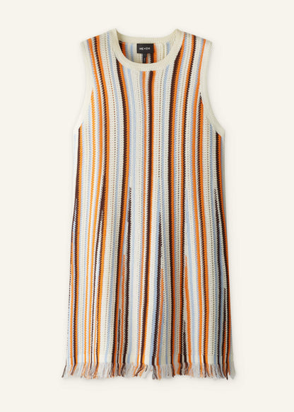 Cream Textured Knit Mini Dress | ME+EM Clothing