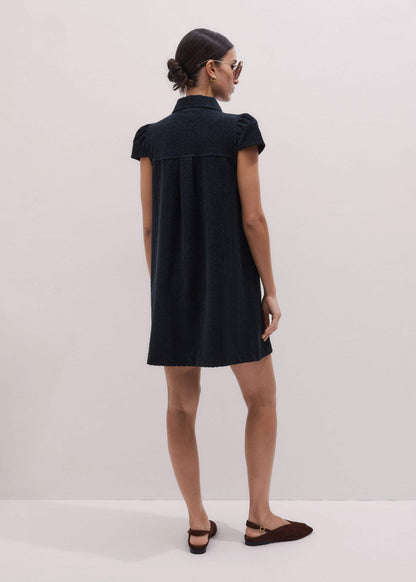 Navy Mini Swing Dress | ME+EM Clothing