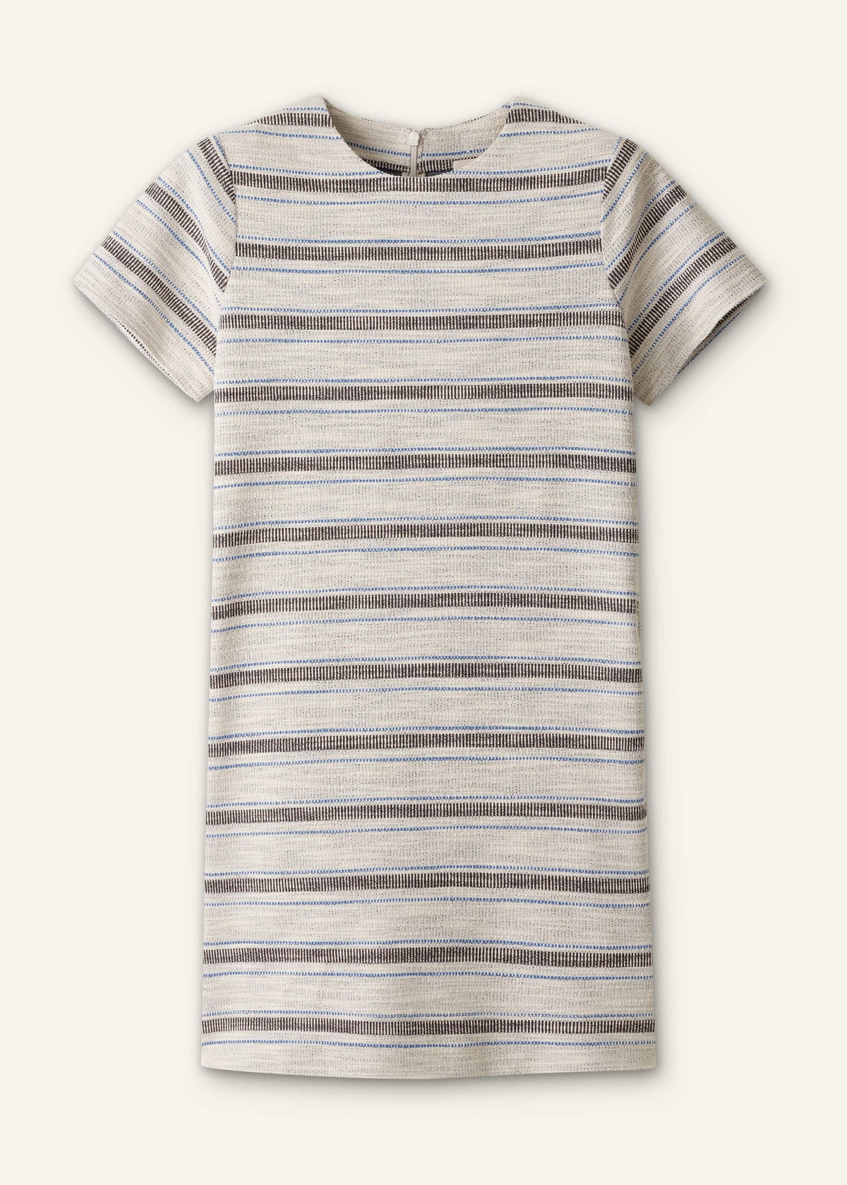 Cream Striped A-Line Mini Dress | ME+EM Clothing