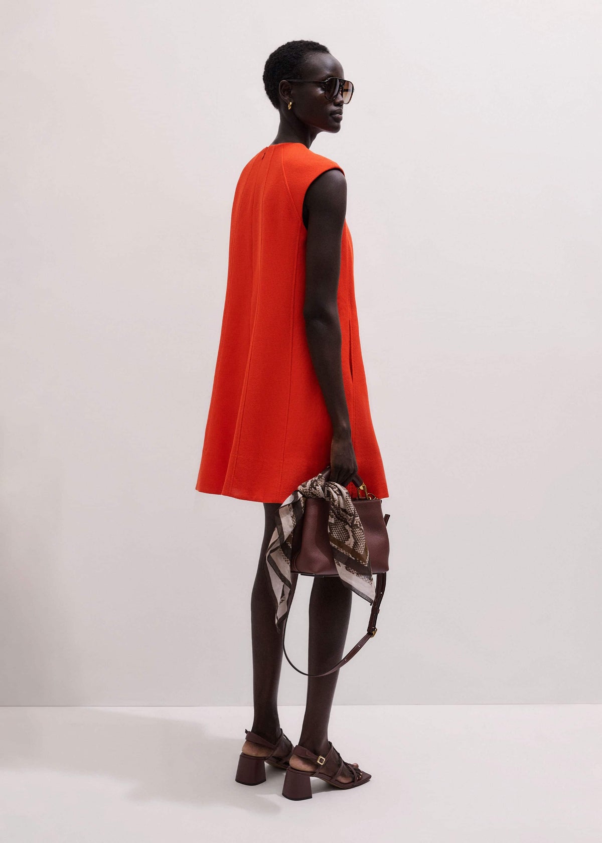 Orange Swing Mini Dress | ME+EM Clothing