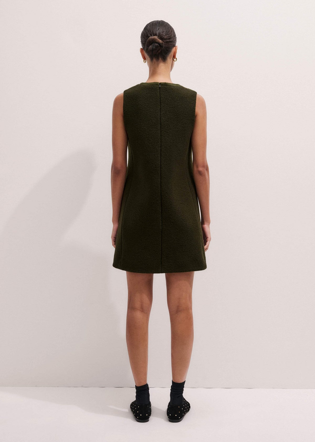 Olive Green Shift Mini Dress | ME+EM Clothing