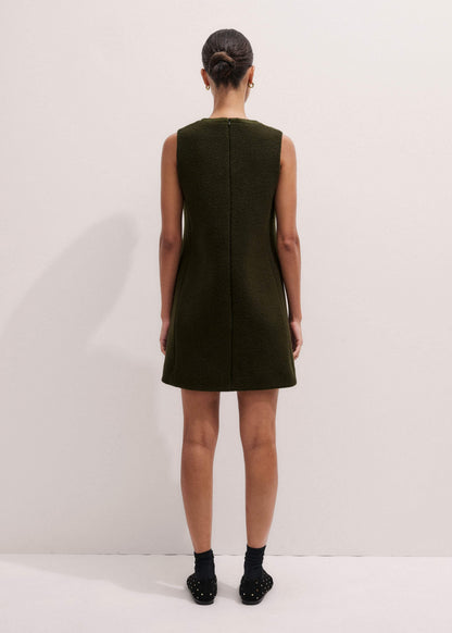 Olive Green Shift Mini Dress | ME+EM Clothing