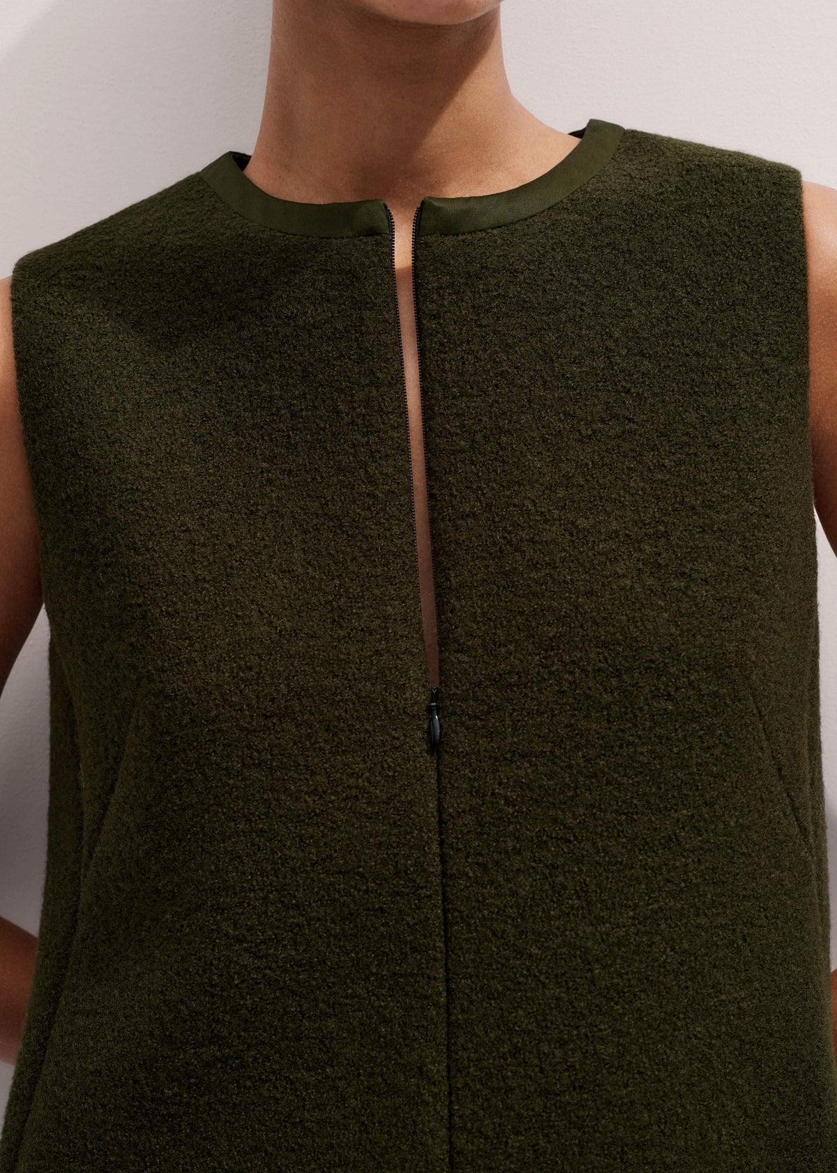 Olive Green Shift Mini Dress | ME+EM Clothing