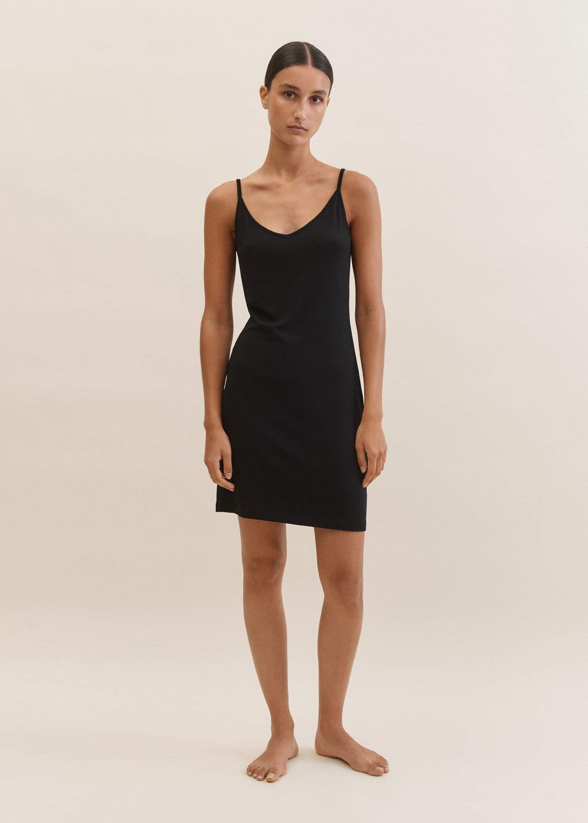Black Fashion First Aid Slip Dress | ME+EM Clothing