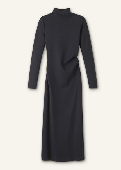 Gray Gathered Maxi Dress | ME+EM Clothing