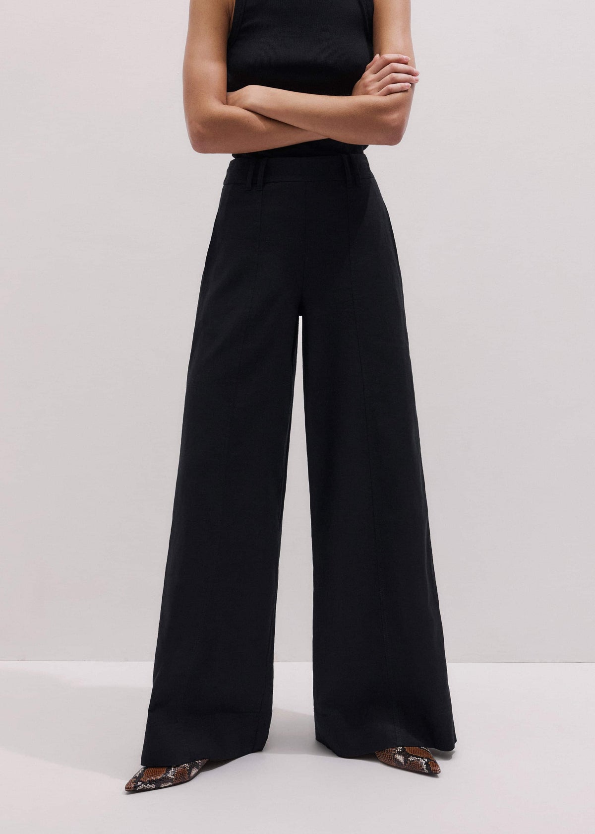 Black Wide-Leg Pant | ME+EM Clothing