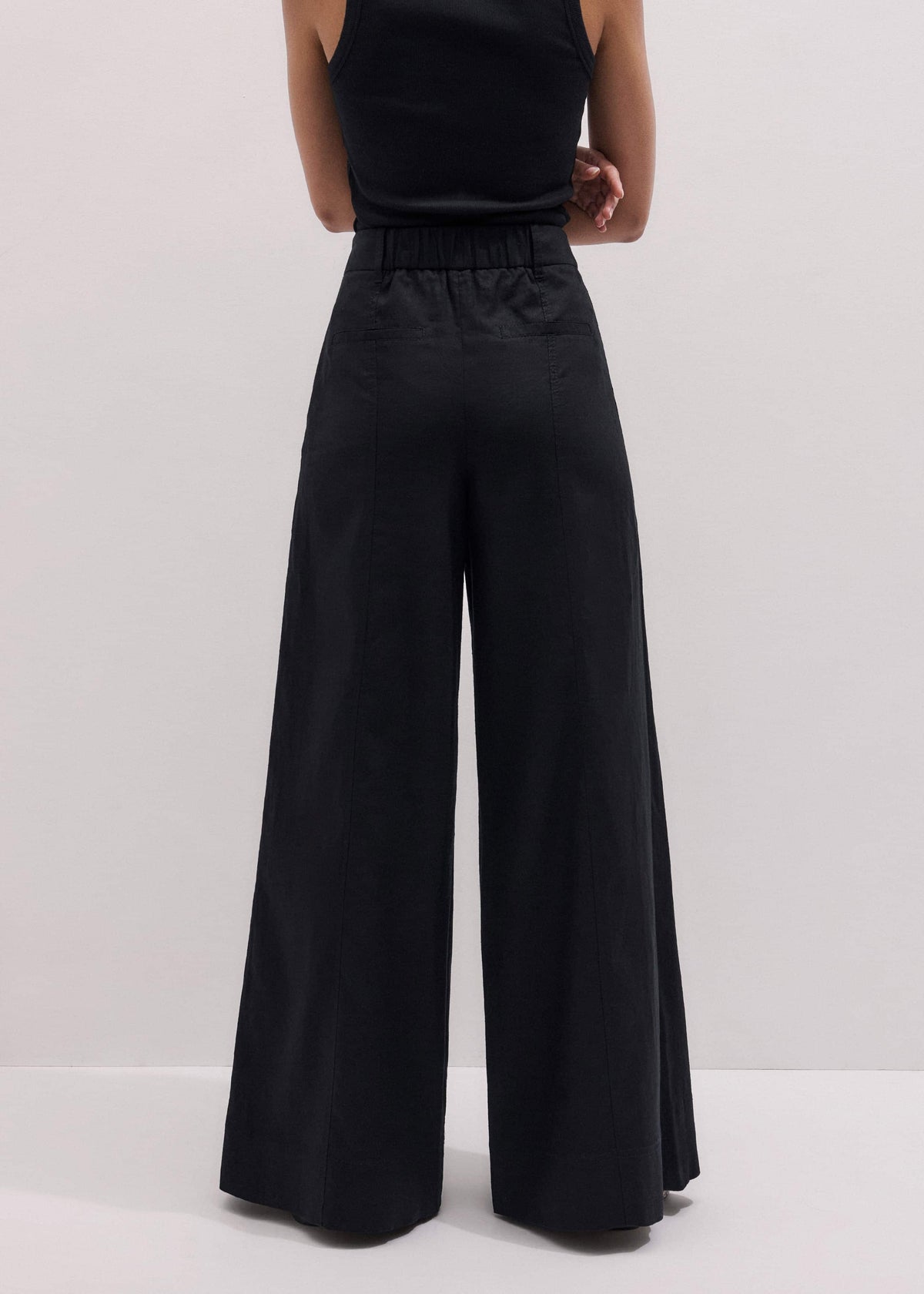 Black Wide-Leg Pant | ME+EM Clothing