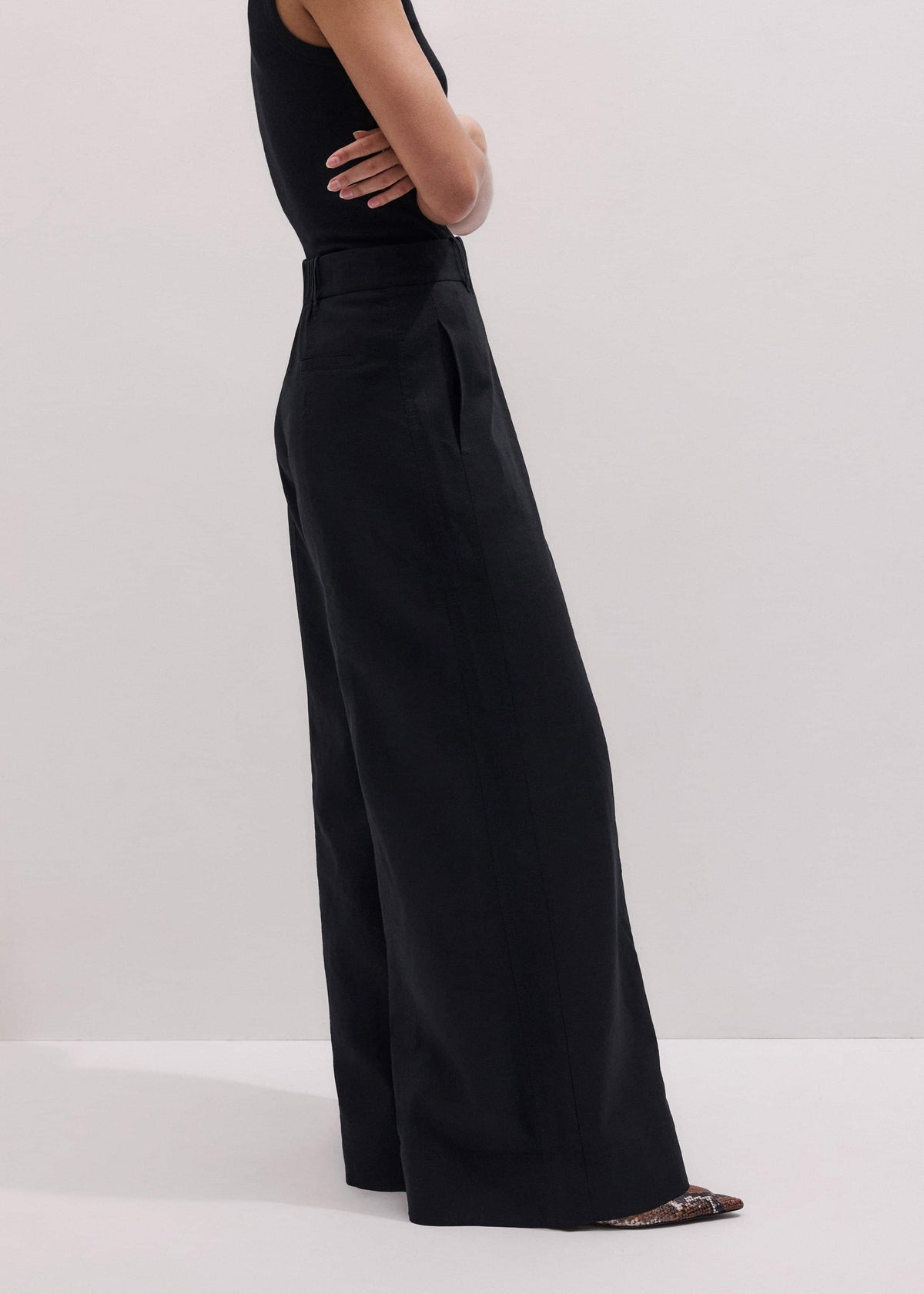 Black Wide-Leg Pant | ME+EM Clothing