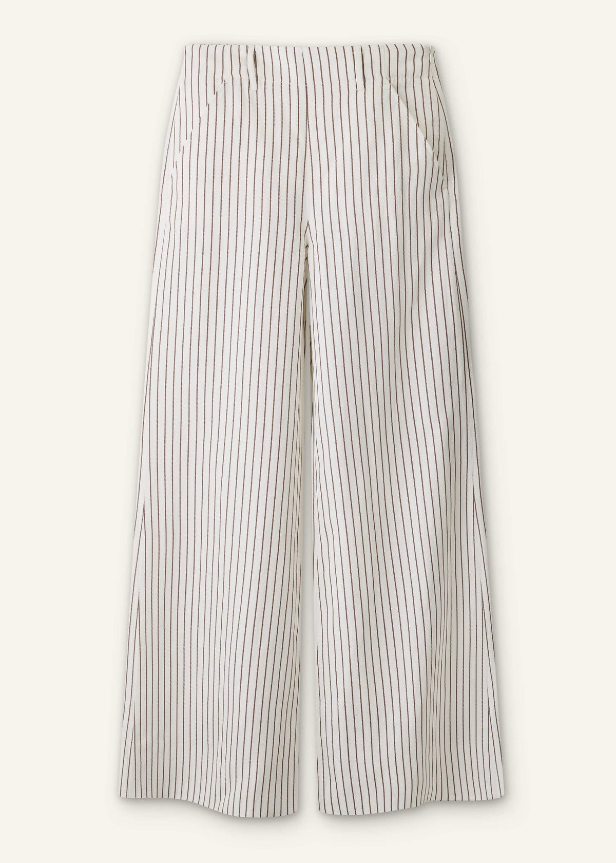 Ivory High Waist Wide Pant | ME+EM Clothing