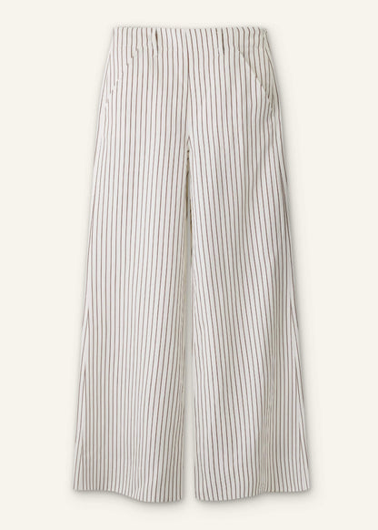Ivory High Waist Wide Pant | ME+EM Clothing