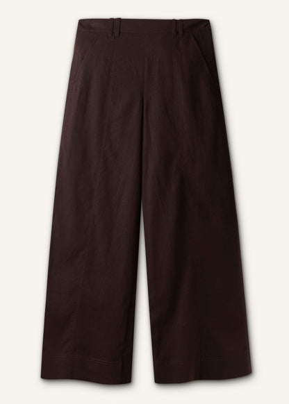 Brown Wide-Leg Pant | ME+EM Clothing