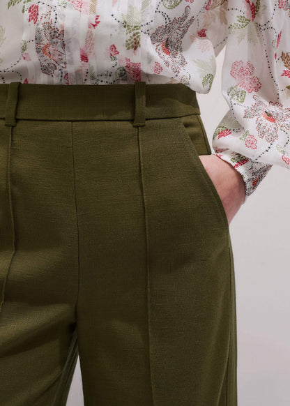 Olive Green Forever Wide-Leg Pant | ME+EM Clothing