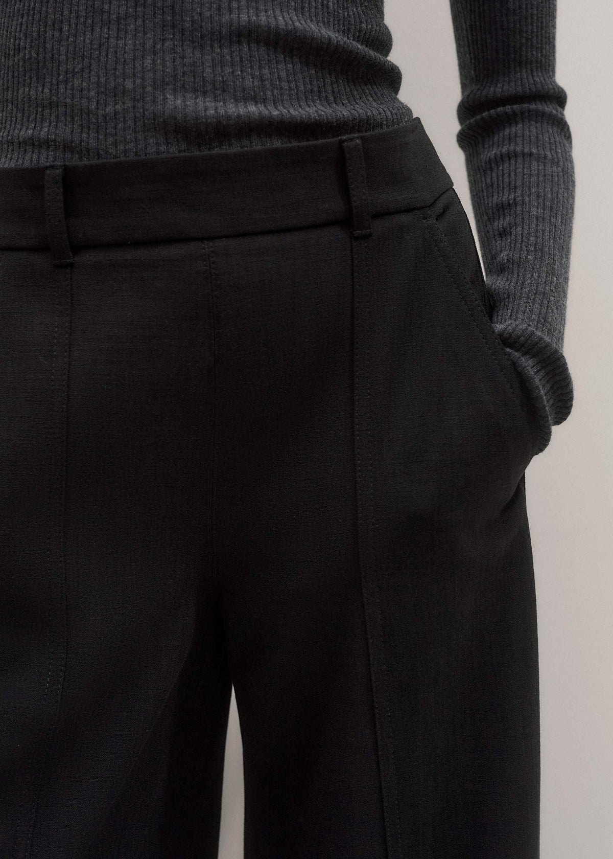 Black Wide-Leg Pant | ME+EM Clothing